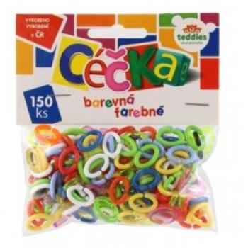 Céčka színes 150 db műanyag zacskóban kép