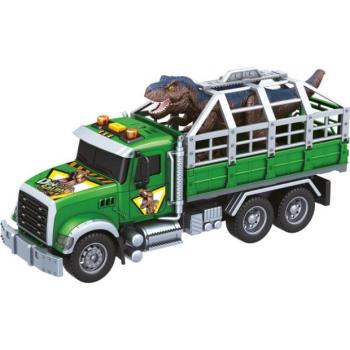 CITY SERVICE CAR - 1:14 - Dinoszaurusz szállító teherautó (hanggal, fényekkel) kép