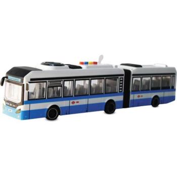 CITY SERVICE CAR - 1:16 Csuklós busz - kék lendkerekes hangokkal