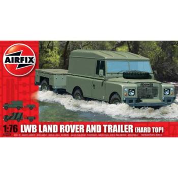 Classic Kit katonai A02324 - LWB Land Rover (Hard Top) és utánfutó (1:76) kép