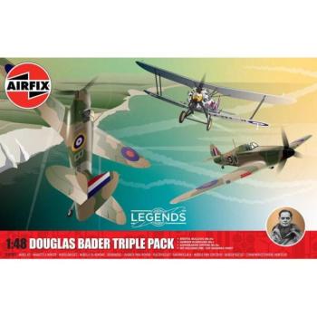 Classic Kit repülőgép A40101 - Legendák - Douglas Bader (Triple Pack) (1:48)