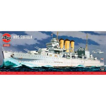 Classic Kit VINTAGE hajó A03203V - HMS Suffolk (1:600) kép