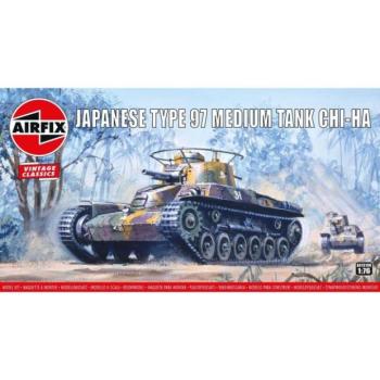 Classic Kit VINTAGE tartály A01319V - 97 típusú Chi Ha japán tartály (1:76) kép