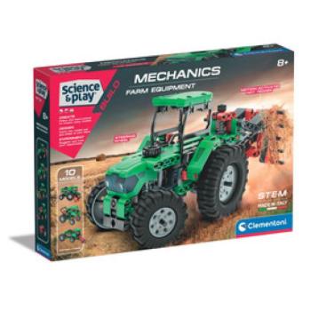 Clementoni Mechanics építőjáték Traktor