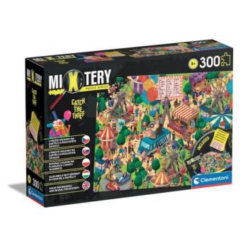 Clementoni MYSTERY PUZZLE 300 darab - Kapd el a tolvajt a vidámparkban kép