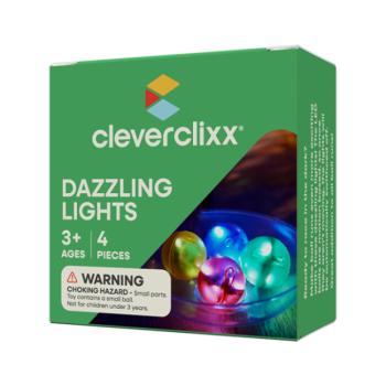 Cleverclixx Golyópálya – Dazzling Lights golyókészlet – 4 db kép