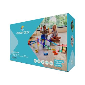 Cleverclixx Mágneses versenypálya Intense – 65 db kép