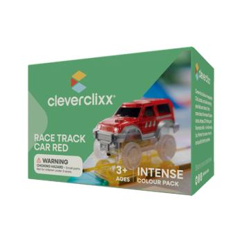 Cleverclixx Mágneses versenypálya – Piros autó – 1 darab kép