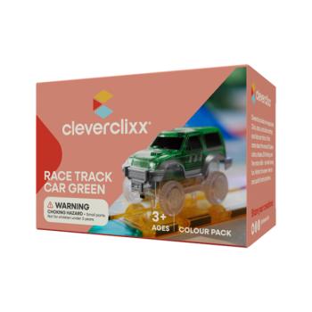 Cleverclixx Mágneses versenypálya – Zöld autó – 1 db kép