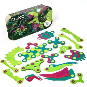 CLIXO Dino Adventure - mágneses építőkészlet 36 darab kép