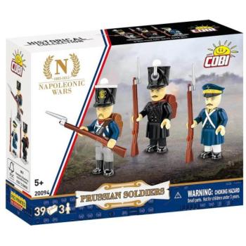 Cobi 20094 Napóleon Porosz katonák 3 figurák kiegészítőkkel, 39k