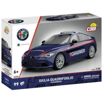 Cobi 24654 Alfa Romeo Giulia Quadrifoglio Carabinieri, 1:35, 99 k