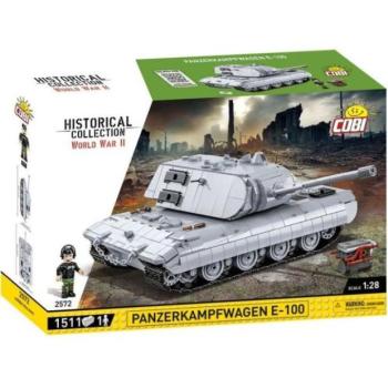 Cobi 2572 II WW Panzerkampfwagen E-100, 1:28, 1511 k, 1 f kép