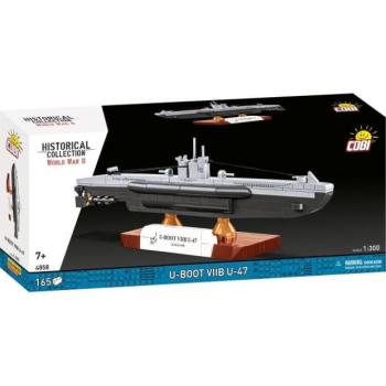 Cobi 4858 II. VH Német tengeralattjáró U-Boot VIIB U-47, 1:300, 165k kép
