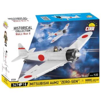 Cobi 5729 II WW Mitsubishi A6M2 "ZERO-SEN" 347 LE, 1 f kép