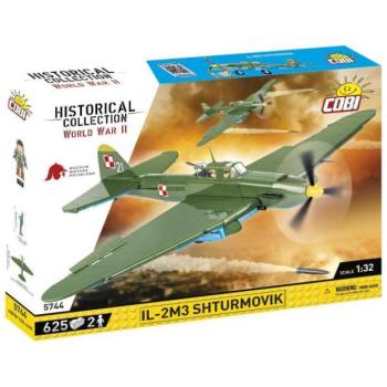Cobi 5744 II WW Ilyushin Il-2 Sturmovik, 1:32, 636 k, 2 f kép
