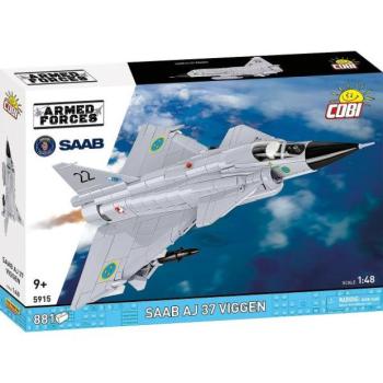 Cobi 5915 Fegyveres Erők SAAB AJ37 VIGGEN, 1:48, 881 k kép