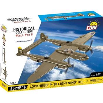 Cobi Amerikai vadászbombázó repülőgép Lockheed P-38 Lightning H COBI 5763 - Világ kép