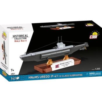 Cobi HNoMS Uredd (P-41) U-osztályú tengeralattjáró 1:300, 137 k kép