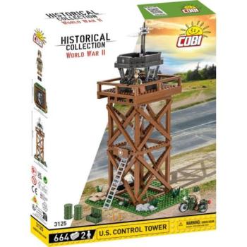 Cobi II. világháború U.S. irányítótorony, 1:35, 664 d, 2 f kép