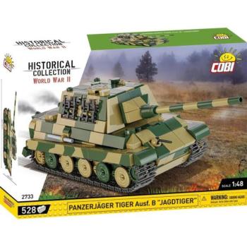 Cobi II. világháborús Panzerjager Tiger Ausf B Jagdstiger, 1:48, 528 k kép