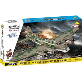 Cobi II WW Boeing B-17F repülő erőd, 1:48, 1371 k, 2 f EXECUTIVE EDITION kép