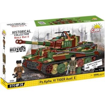 Cobi II WW PzKpfw VI Tiger Ausf E, 2v1, 1:35, 862 d, 2 f kép