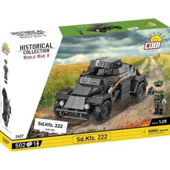 Cobi II WW Sd.Kfz. 222, 1:28, 502 d, 1 f kép