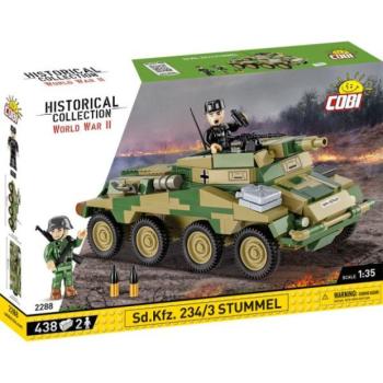 Cobi II WW Sd. Kfz 234/3 Stummel, 1:35, 438 LE, 2 f kép