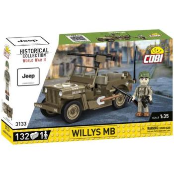 Cobi II WW Willys MB, 1:35, 132 d, 1 f kép