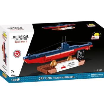 Cobi Lengyel tengeralattjáró ORP DZIK, 1:300, 141 k kép