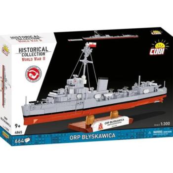 Cobi ORP BŁYSKAWICA 1:300, 700 k kép