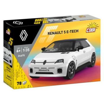 Cobi Renault 5 e-tech 1:35 Fehér kép