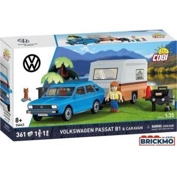 Cobi Volkswagen Passat B1 karavánnal, 1:35