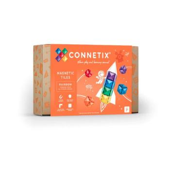 Connetix csempe - Mágneses építőkészlet Ghost Squares 42 db kép