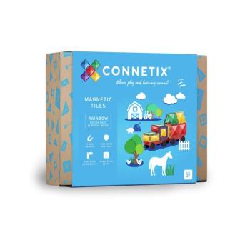 Connetix csempe - Mágneses építőkészlet Rainbow Motion 24 db
