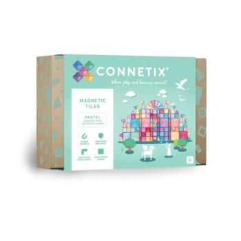CONNETIX® Pasztell Kreatív csomag mágneses építőkészlet 120 db kép