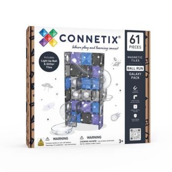 Connetix Tiles - Galaxy mágneses golyópálya 61 db kép