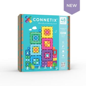 Connetix Tiles - Mágneses építőkészlet forgó technológiával 48db kép