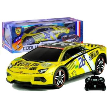 Cool Wind R/C sárga távirányítós versenyautó kép