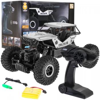 Crawler Monster 1:18 távirányítós terepjáró, ezüst kép