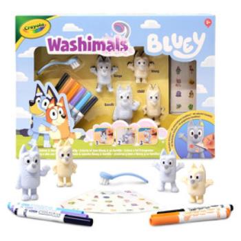 Crayola Washimals matrica kérszlet Bluey kép