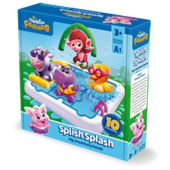 Csobbanj és fröcskölj party puzzle kép