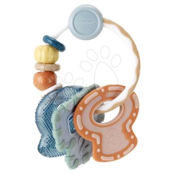 Csörgő rágókával Kulcsok Cool & Chew Teether Keys Muted Color Infantino megfelelő hűtőbe 0 hó-tól kép