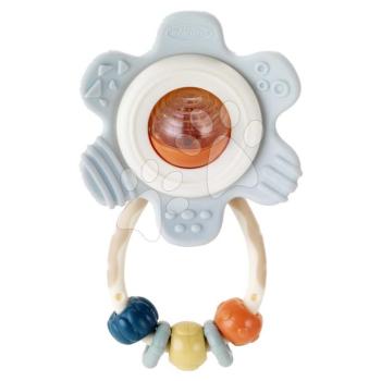 Csörgő rágókával Spin & Teethe Rattle Muted Color Infantino 0 hó-tól kép
