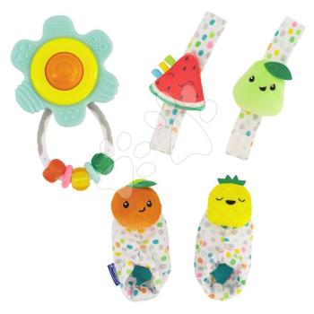 Csörgő szett legkisebbeknek Baby’s 1st Rattle Set Infantino 3 részes 0 hó-tól
