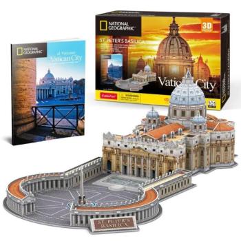 CubicFun 3D-s puzzle 101 db-os - NatGeo City Traveller - Vatikán kép