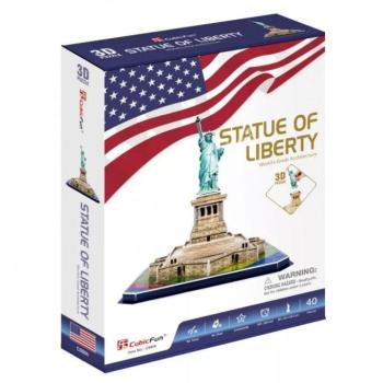 CubicFun 3D-s puzzle 39 db-os -Szabadságszobor, New York kép