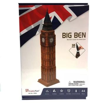 CubicFun 3D-s puzzle 44 db-os - Big Ben kép