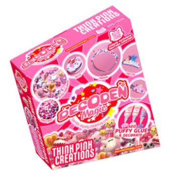 Decoden Magic - Varázsdekor: rózsaszín alkotások